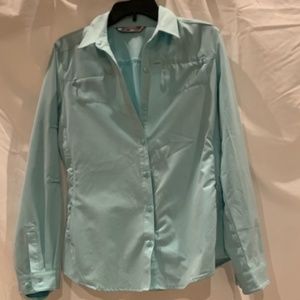 REI SUN TRAVEL SHIRT MEDIUM